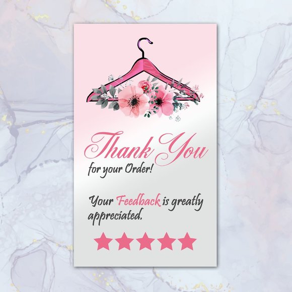 100 Thank You Cards - Picture 2 of 7